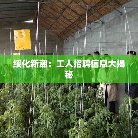 绥化新潮：工人招聘信息大揭秘