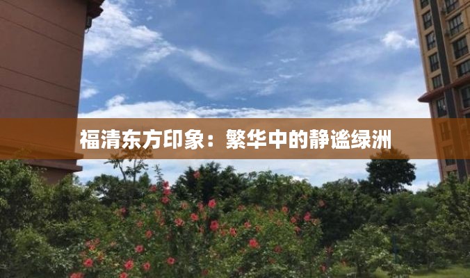 福清东方印象：繁华中的静谧绿洲