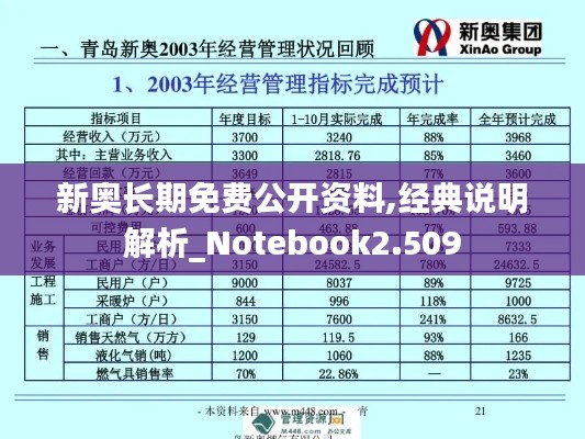 新奥长期免费公开资料,经典说明解析_Notebook2.509