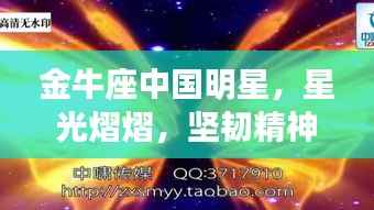 金牛座中国明星,星光熠熠,坚韧精神闪耀