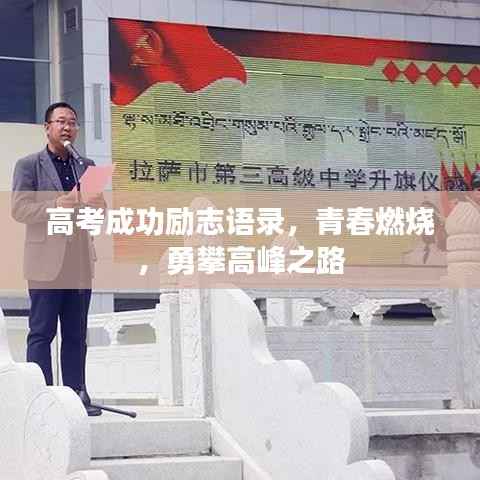 高考成功励志语录,青春燃烧,勇攀高峰之路